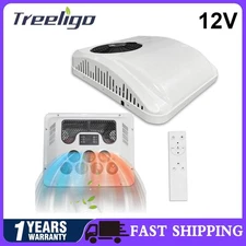 12V RV Air Conditioner Heating&Cooling Electric AC Rooftop Unit For Caravan RV