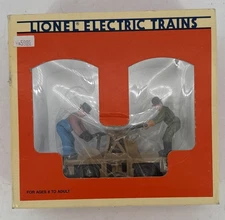 1993 Lionel Operating Hand Car with Railroad Workers 6-18429 With Paperwork NOS