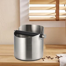 Knock Box for Coffee Espresso Knock Box Non-slip Base Shock-absorbent Coffee