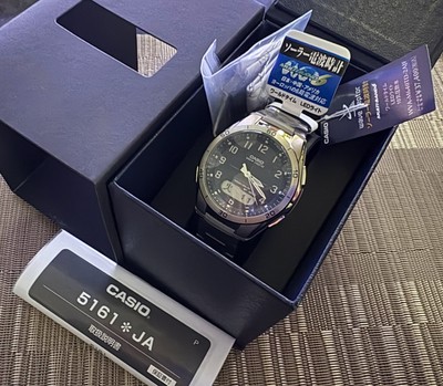 CASIO Titanium Radio Solar Watch Mail Order Limited Model WVA-M640TD-2AJF NEW