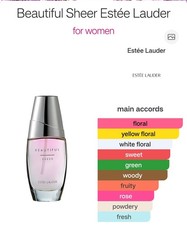 Beautiful Sheer Estée Lauder perfume - a fragrance for women 2003