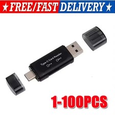 Card Reader USB 3.0 To SD Micro TF Memory Card Adapter PC Laptop Accessories Lot