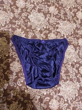 Vintage Victoria's Secret Satin Bikini Panties Size Small