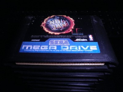 sega mega drive - nba jam TE - Cart
