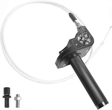 7/8" 22Mm CNC Aluminum Quick Twist Throttle Assembly with Throttle Cable - Unive