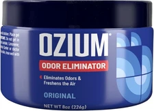 Ozium 8 Oz. 1 Pack Odor Eliminating Gel for Homes, 8 Ounce (Pack of 1), clear 