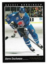 STEVE DUCHESNE 1993-94 PINNACLE CARD NEAR MINT+ CONDITION