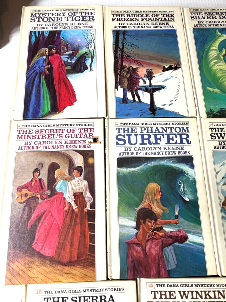 Lot of 11 Carolyn Keene Nancy Drew 1, 2, 3, 4, 5, 6, 7, 9, 10, 12, 17 Great Cond - Image 3 of 4