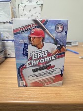 2025 Topps Chrome Baseball Update Series Blaster Box NEW/SEALED IN HAND!