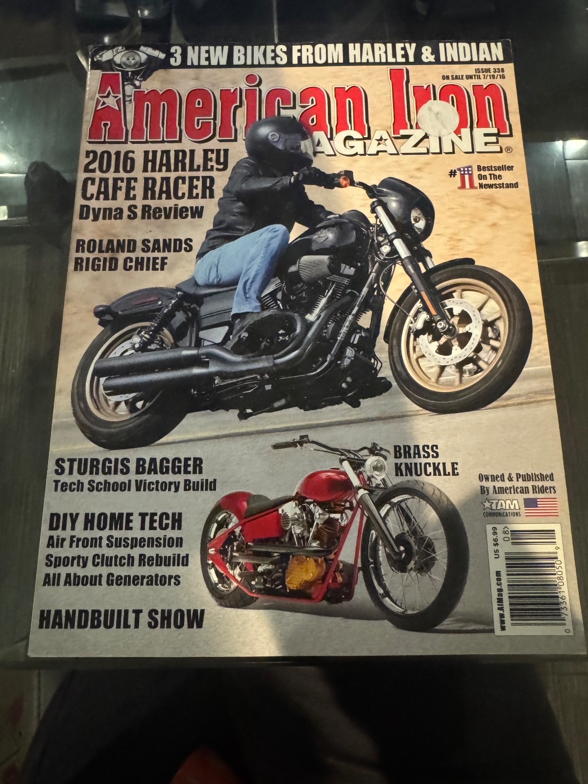 AMERICAN IRON Magazine July 2016