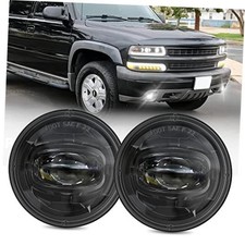 LED Fog Lights Assembly for 2001-2006 Chevy Black 2001-2006 Chevy Z71 