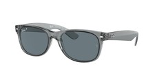 Ray-Ban RB2132 64503R Wayfarer Transparent Grey Polarized 55mm Sunglasses