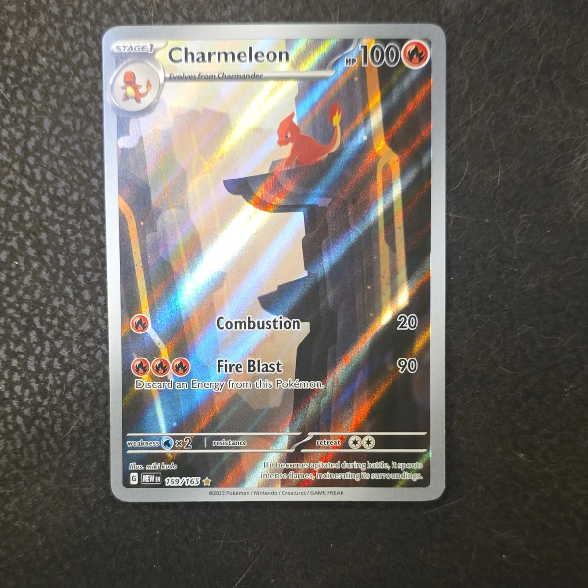 Charmeleon 169/165 Sv2a: Pokemon Card 151 for sale | eBay