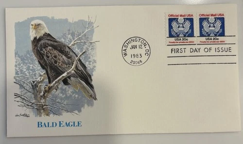 “Bald Eagle” 1983 United States Stamp First Day Of Issue Cover
