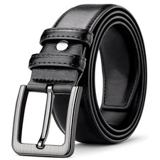 Men  s belts,Full Grain Genuine Leather Casual Dress Jeans Belts for Men