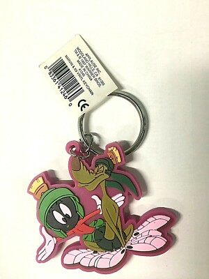 #ad Marvin The Martian and Dog K 9 1997 Applause Keyring Keychain Rare Vintage $4.99