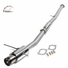 4.5muffler Burnt Tip Catback Exhaust For 02-07 Subaru Impreza Wrxwrx Sti 2.5l 4.5muffler Burnt Tip Catback Exhaust For 02-07 Subaru Impreza Wrxwrx Sti 2.5l