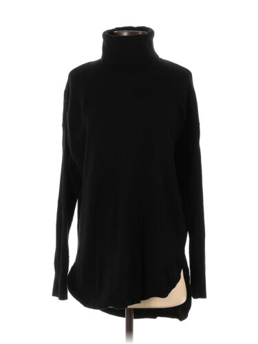 Treasure & Bond Women Black Turtleneck Sweater S - image 1