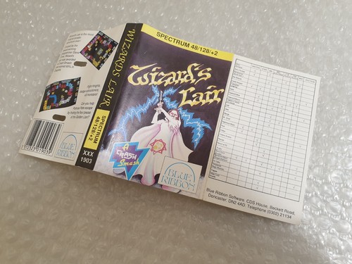Wizard's Lair - Niebieska wstążka - Sinclair ZX Spectrum (testowany ✔️) 🟩 - Zdjęcie 4 z 8