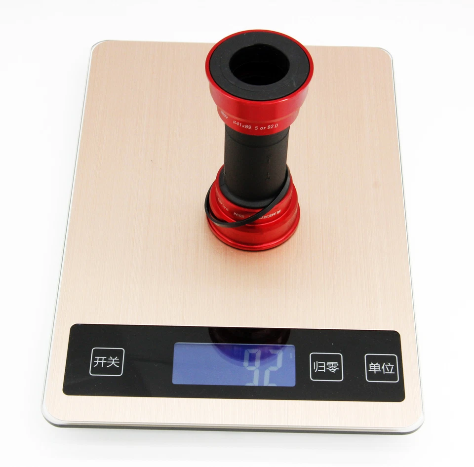 SwishTi Road MTB Press-Fit Bottom Bracket BB86/BB89.5/BB92 for Shimano Red - Image 3 of 4