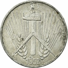 #696445 M&uuml;nze, GERMAN-DEMOCRATIC REPUBLIC, Pfennig, 1952, Berlin, SS, Aluminiu
