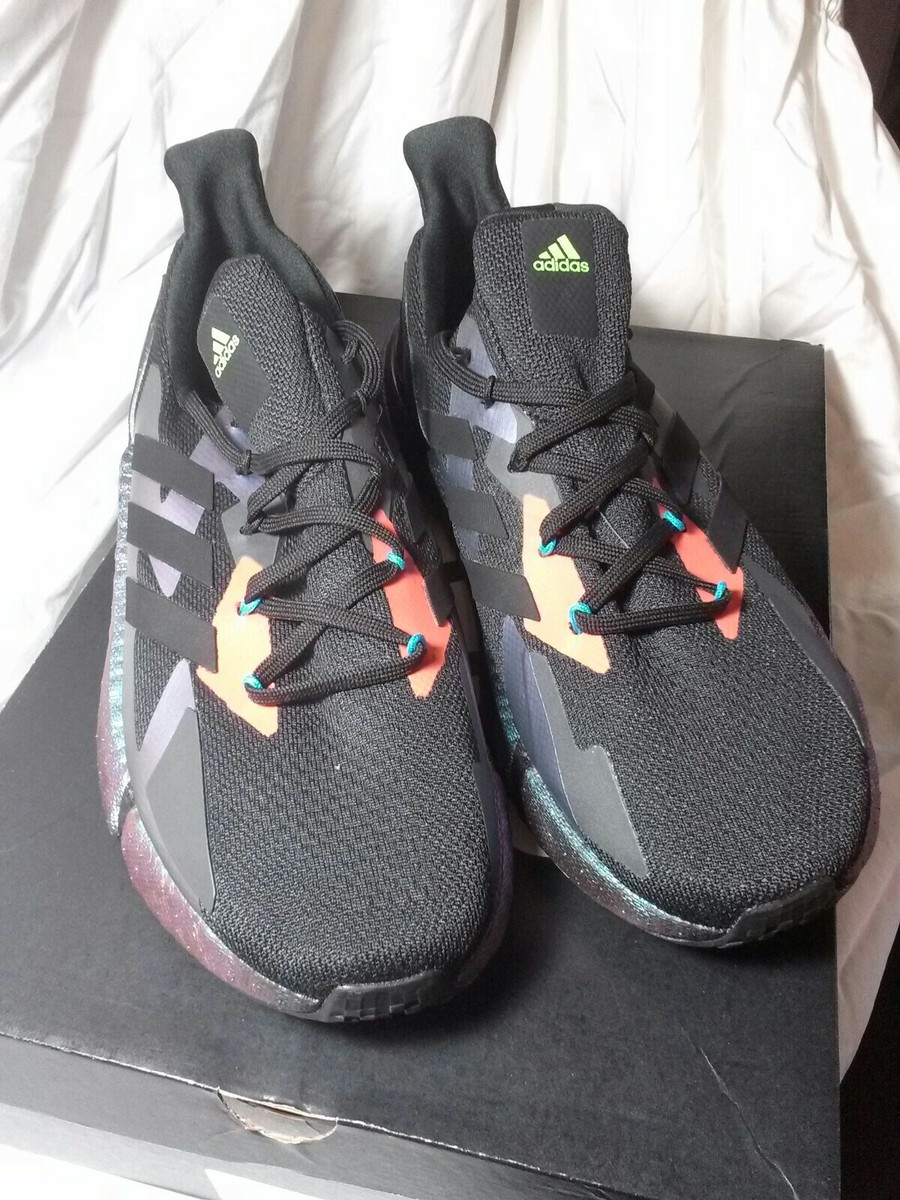 MENS ADIDAS X9000L4 RUNNING SHOES. NWB. CORE BLACK GREY SIX  display picture 2