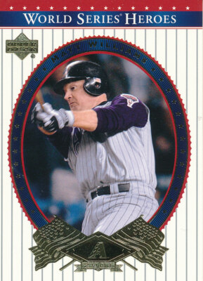 Matt Williams 2002 Upper Deck World Series #28 Diamondbacks Baseball Card