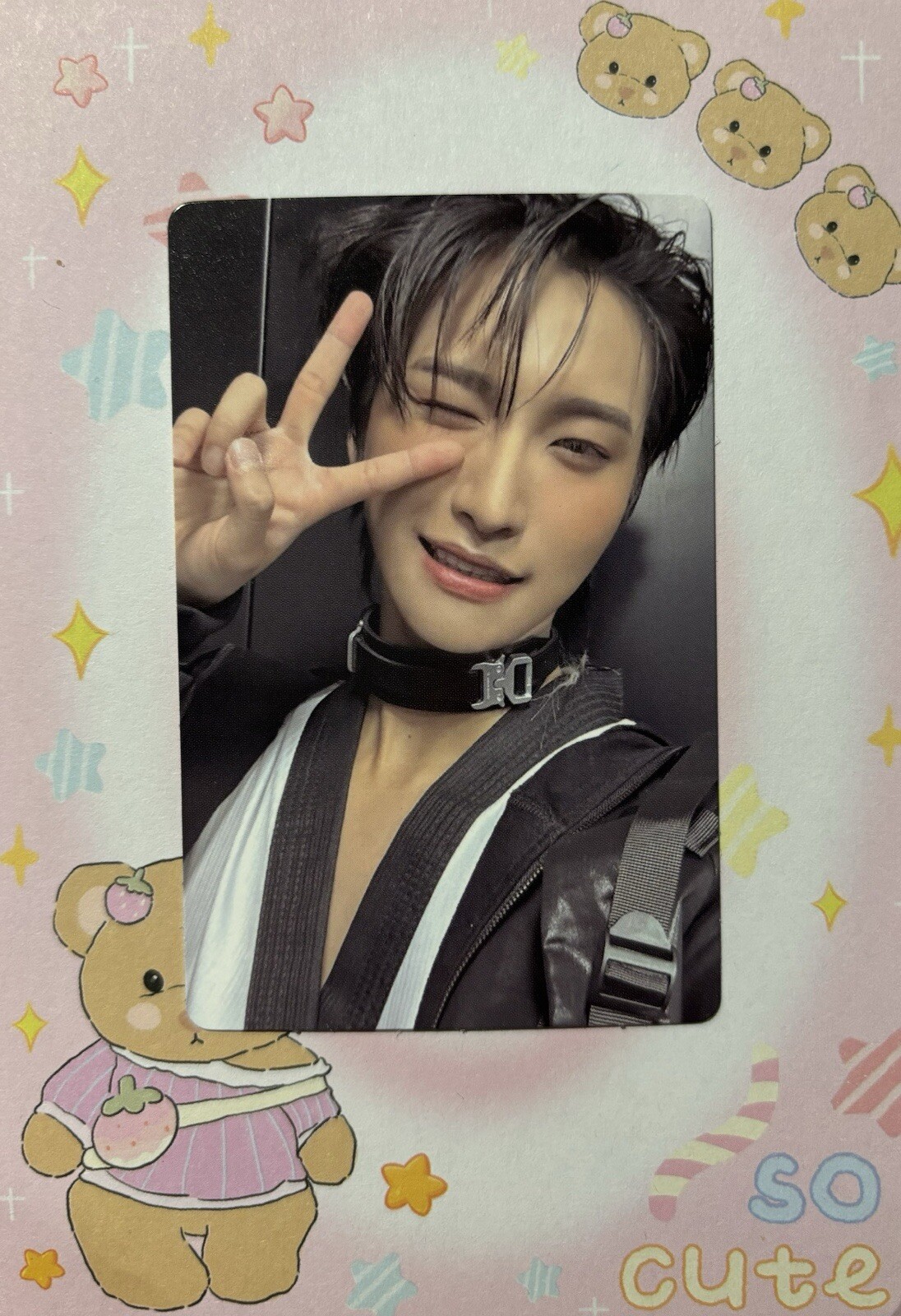 Seonghwa Ateez The World EP.FIN:WILL Official Photocard