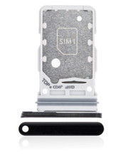 Dual Sim Card Tray Compatible For Samsung Galaxy S21 Ultra Phantom Black