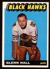 1965-66 Topps # 55 Glenn Hall