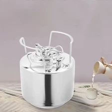 Stainless Steel 1.6 Gallon Mini Ball Lock Keg System For Small Batch HomeBrewing
