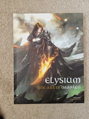 ELYSIUM ART OF DAARKEN KETAI KOTAKI 3DTOTAL PUBLISHING HARDBACK 9780956817136
