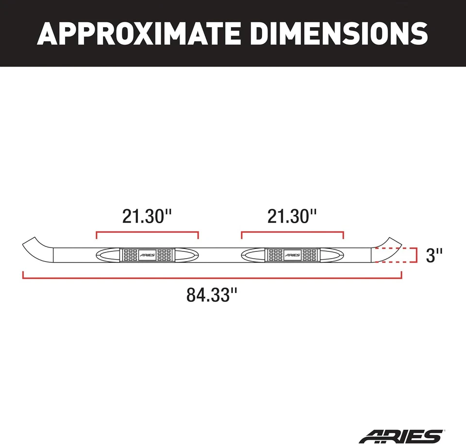 3" Black Nerf Bars For 2001-2005 Ford Explorer Sport Trac - Local Pickup ltem - Image 4 of 4