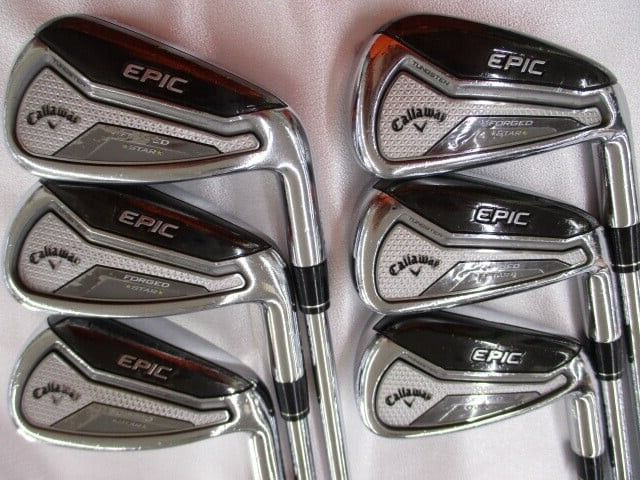 Callaway EPIC FORGED STAR Irons #6-9.P.A(6Clubs)/Zelos/Flex:S/Iron