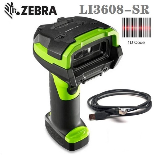 Zebra LI3608-SR00003VZCN Standard Range USB Handheld 1D Barcode Scanner Imager