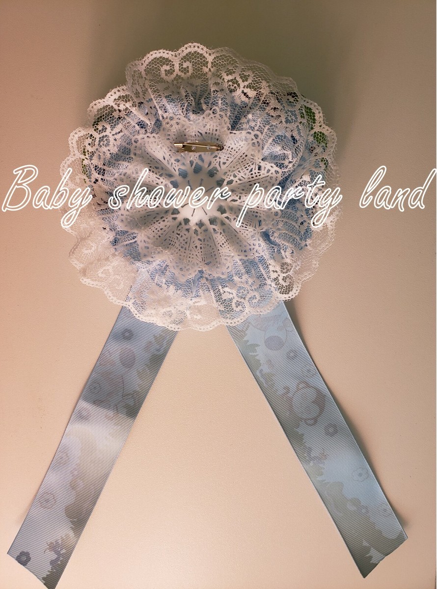 Celebracion Embarazo Handmade Faja Y Corsé Para Baby Shower 'It's A Boy' -  Tema Jirafa Safari Azul, Perfecto Para La Mamá Faja Jirafa Baby Shower Azul, image size:890x1200