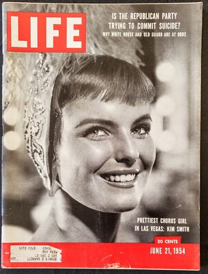1954 Kim Smith Las Vegas Eisenhower Ben Hogan Helen Keller LIFE Magazine