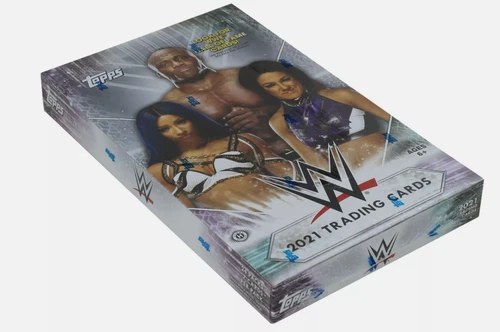 2021 TOPPS WWE FACTORY SEALED HOBBY BOX WITH 24 PACKS