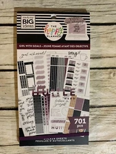 Happy Planner Sticker book-GIRL WITH GOALS SPV130-105 650 Pcs NEW