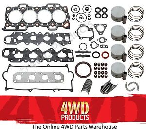 Engine Reconditioning kit Daihatsu Feroza 1 6 HD E 88 