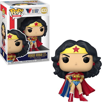 Wonder Woman - Wonder Woman Classic with Cape 433 - Funko Pop