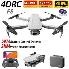 4DRC F8 Drone GPS 5G WIFI FPV 4K HD Dual Camera Selfie Professional Quadcopter