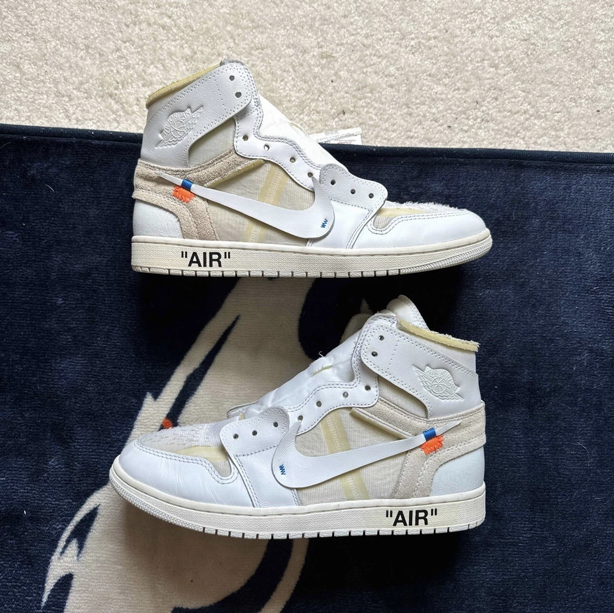 x Off-White Air Jordan 1 Euro Release sneakers