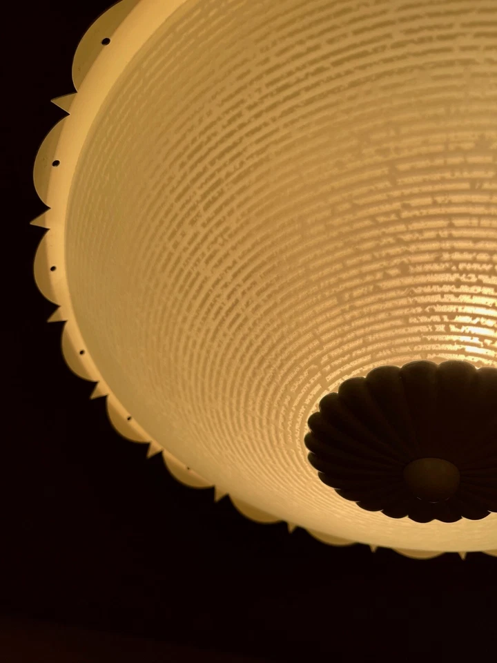 Lámpara de techo de cocina montada en superficie acabado cobre vintage Lighting 1960 Foto 3 de 3