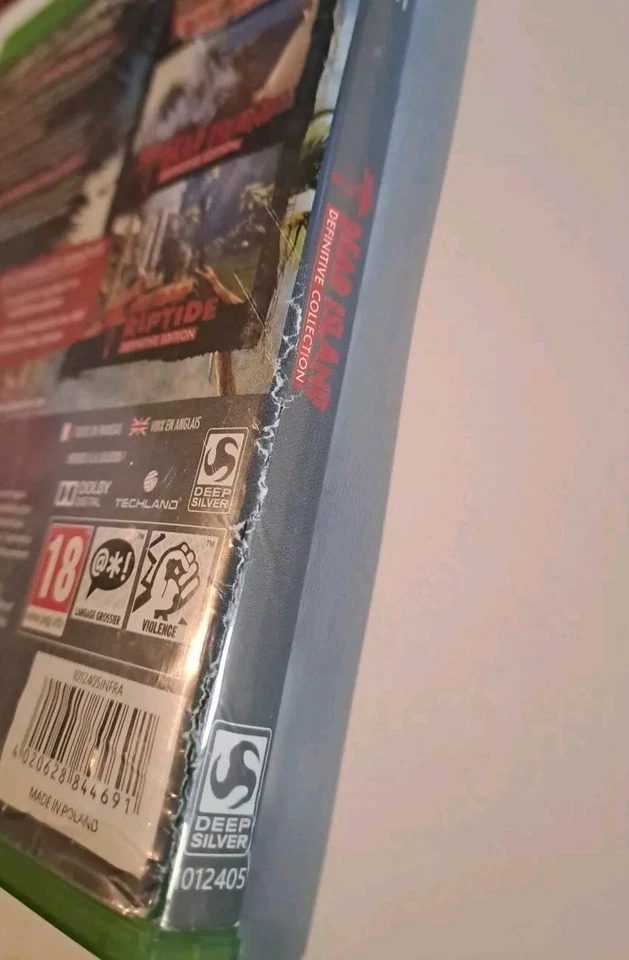 DEAD ISLAND definitive collection - Xbox One Xbox Series X Jaquette Abîmée - Photo 3/4