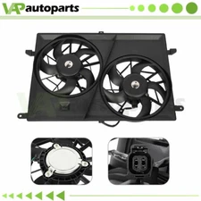 Radiator Condenser Cooling Fan Assembly For Buick Enclave Chevrolet Traverse