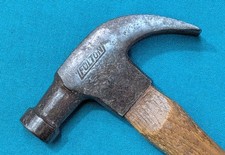 Fulton Tool Works 12 Oz. Curved Claw Hammer Round Face And Poll Depression Era Fulton Tool Works 12 Oz. Curved Claw Hammer Round Face And Poll Depression Era