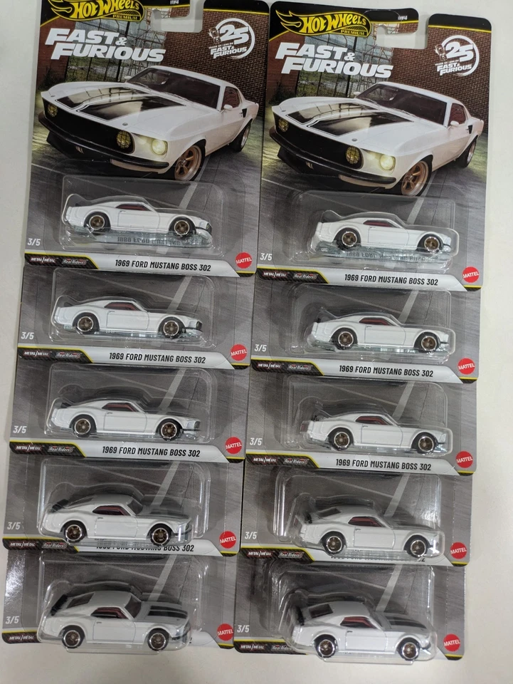 Hot Wheels 2026 Fast & Furious 25 Anniversary 1969 Ford Mustang Boss LOT 10 🔥🔥 - Image 3 of 4