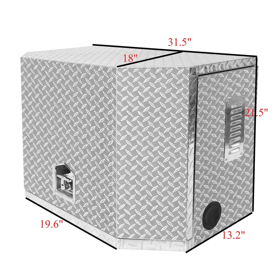 31.5"X18"X21.5" Aluminium Generator Box Camper Caravan Ute Car Truck Tool box - Image 2 of 4