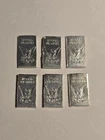 Lot Of 6 Sunshine Minting Fractional 1/20th Ounce Silver Bars Totaling 9.7 Grams